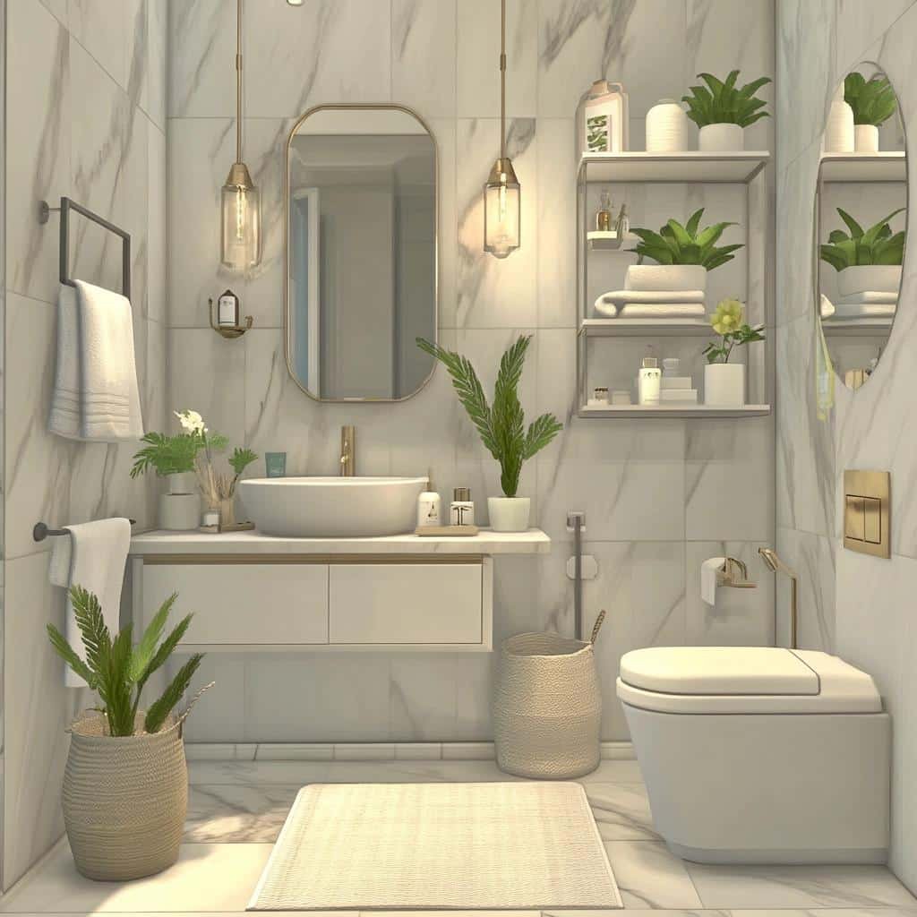 Ideias para Decorar Banheiros Pequenos com Estilo 14 Ideias para Decorar Banheiros Pequenos com Estilo