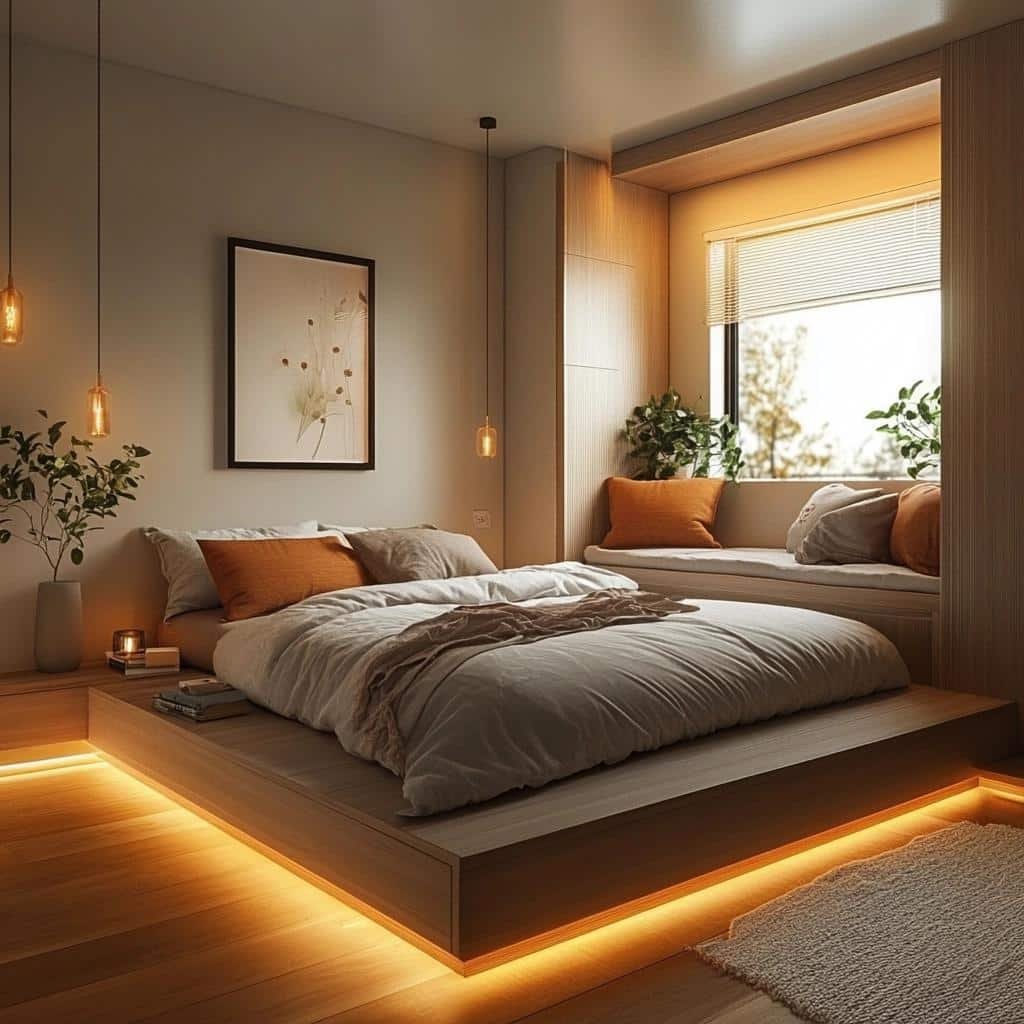 5 Ideias para Planejar Quartos de Casal Pequenos 16 5 Ideias para Planejar Quartos de Casal Pequenos