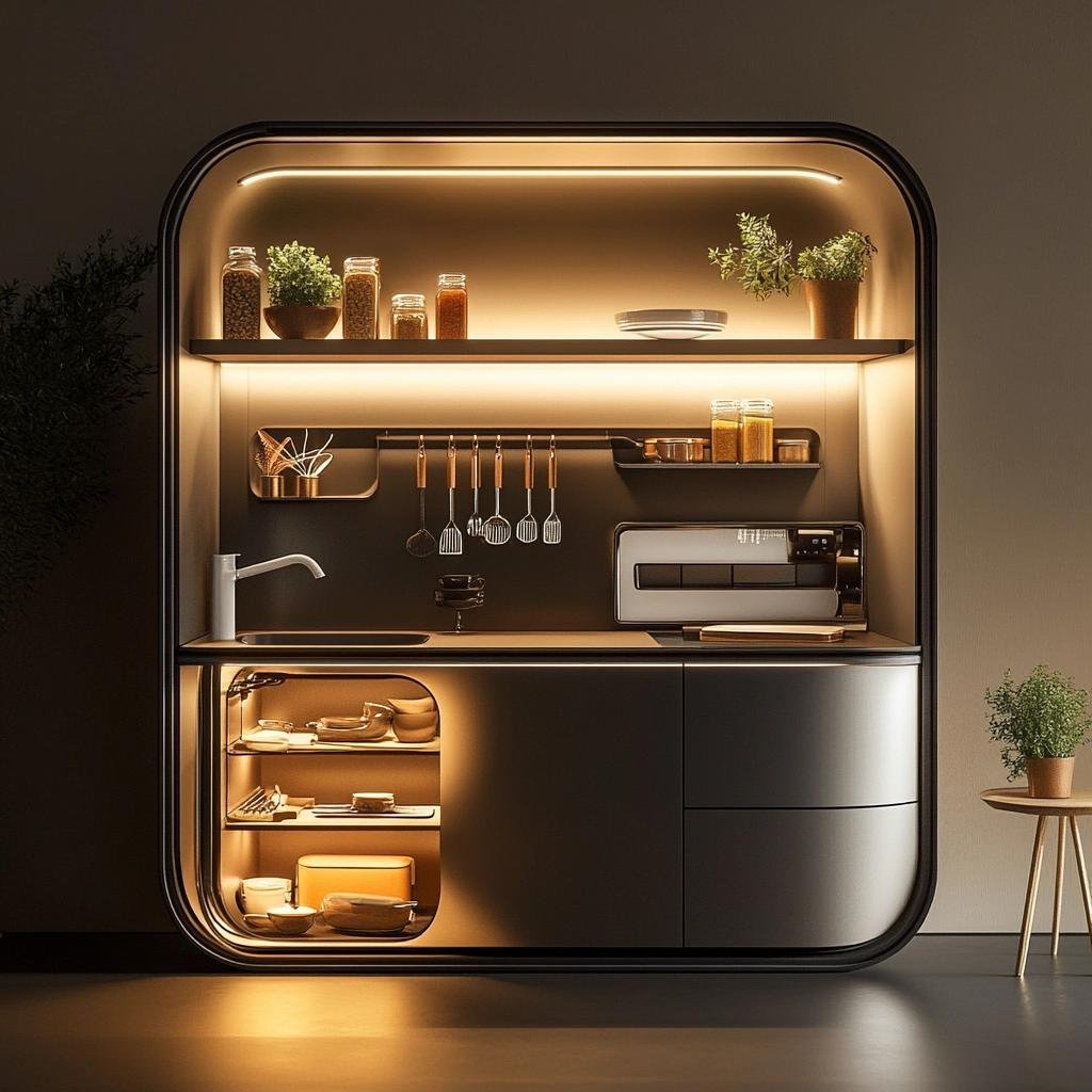  Móveis Planejados para Cozinhas com Espaço Limitado