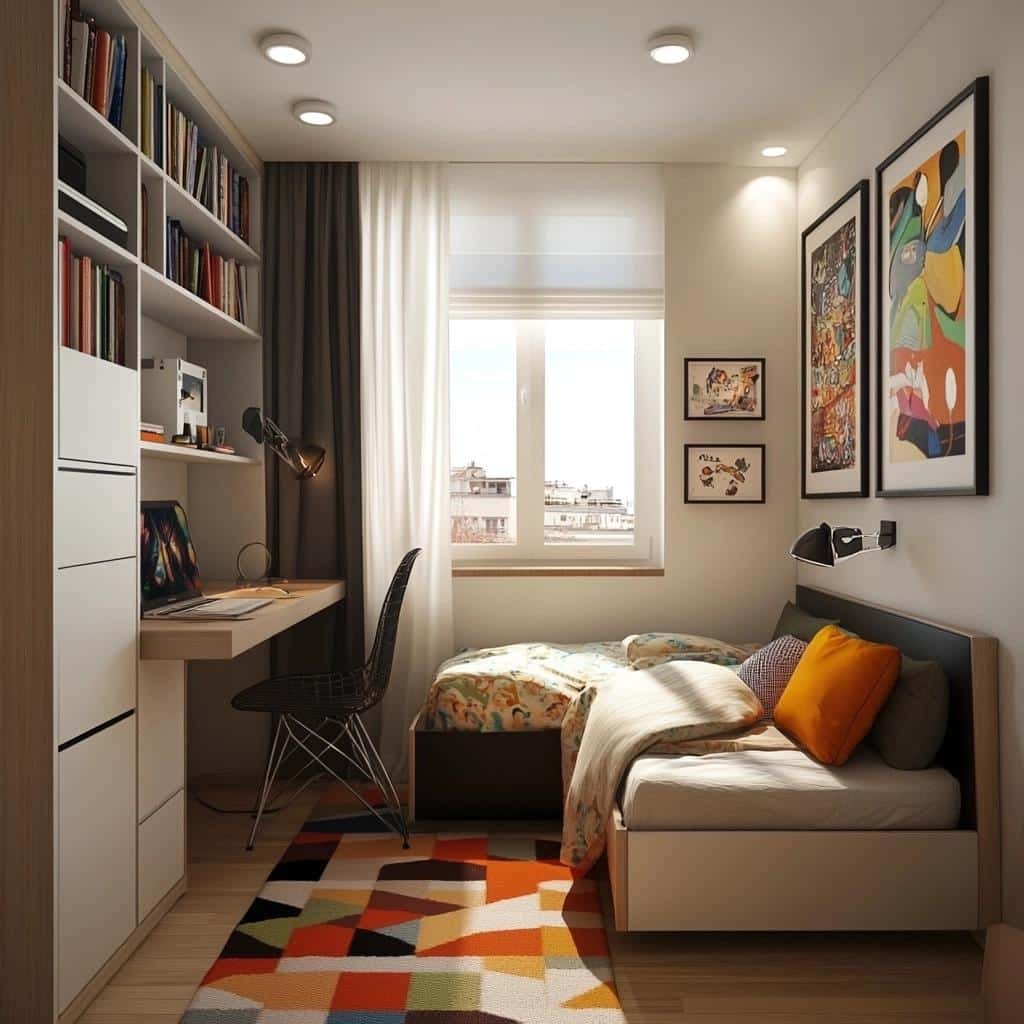 Soluções Criativas para Decorar Quartos Pequenos 14 Soluções Criativas para Decorar Quartos Pequenos