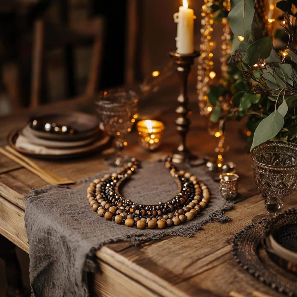 Decore sua casa com colares de mesa 3 Decore sua casa com colares de mesa