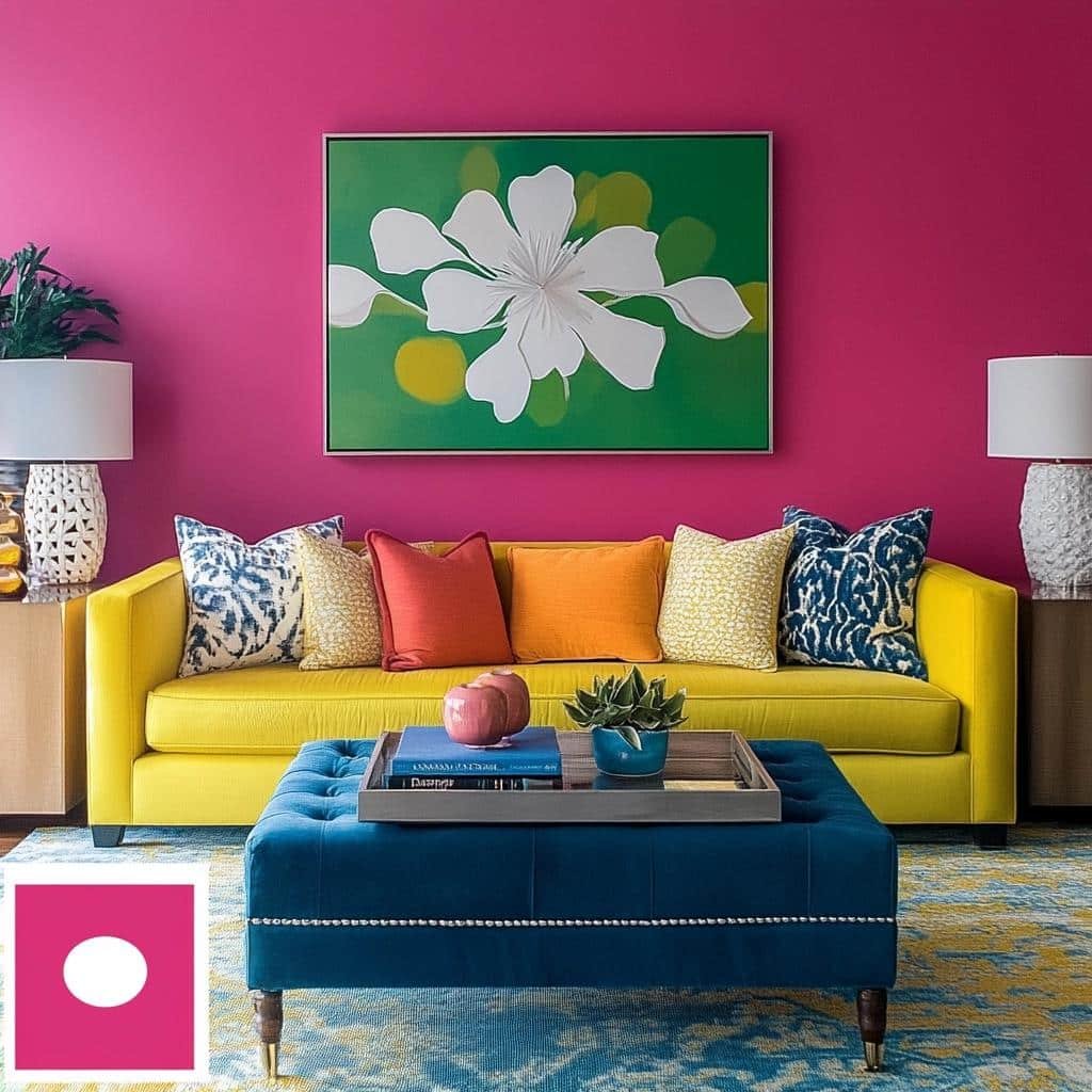 Ideias Ousadas para Usar a Cor Magenta na Decoração 5 Ideias Ousadas para Usar a Cor Magenta na Decoração