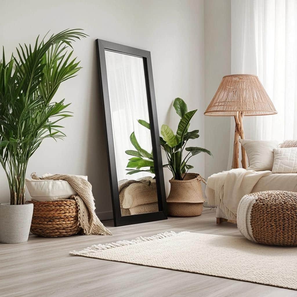 Inspirações para Decorar com Espelhos de Chão