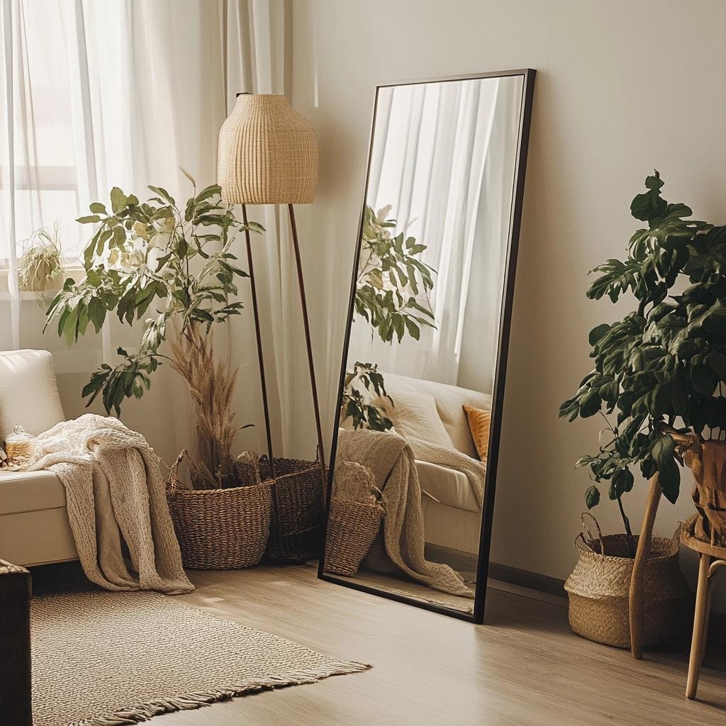 Inspirações para Decorar com Espelhos de Chão