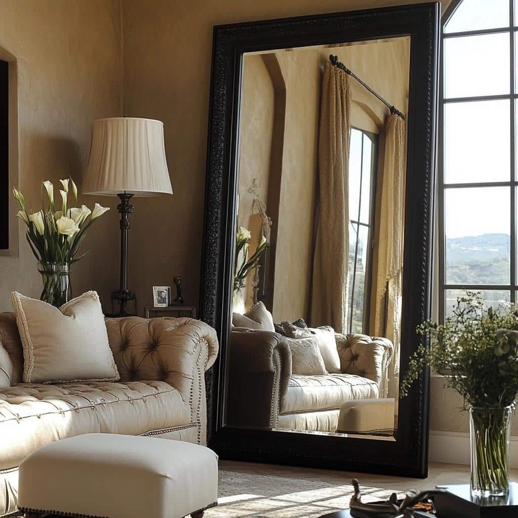 Dicas para Usar Espelhos Grandes na Decoração