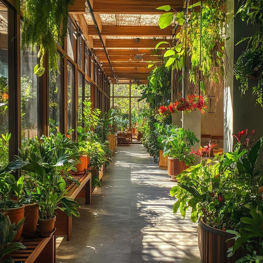 3 Formas de Manter Plantas em Corredores Externos