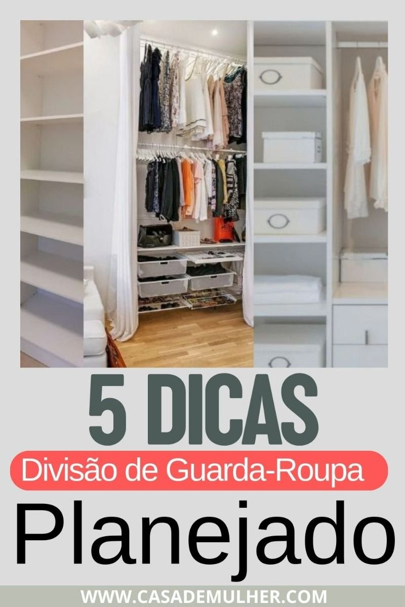 As 7 Melhores Soluções de Guarda-Roupa Planejado para Casais 5 Soluções de Guarda-Roupa Planejado para Casais