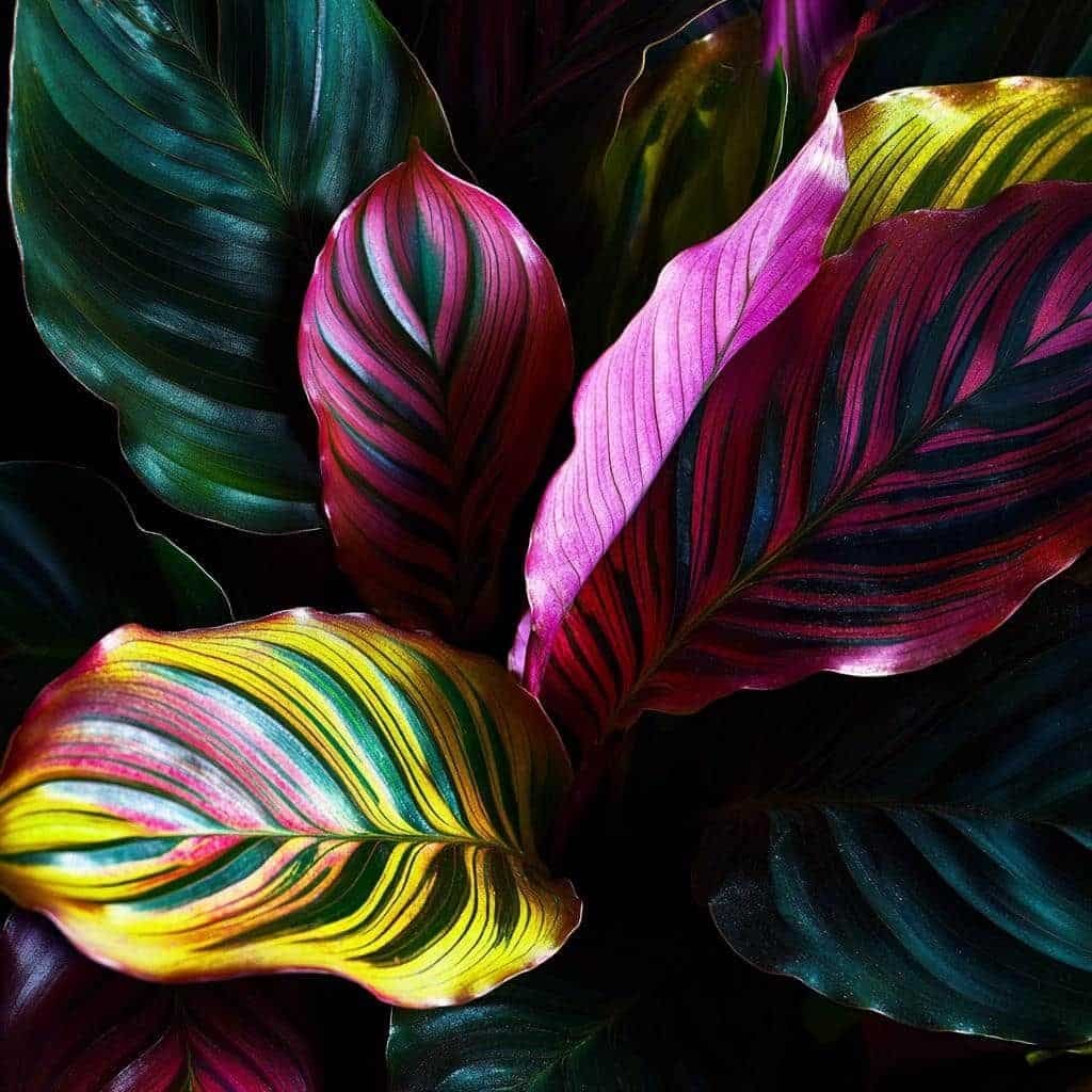 Calathea Rubi: Cores Vibrantes e Folhas Únicas para Iluminar Seus Ambientes Internos 5 Calathea Rubi: Cores Vibrantes e Folhas Únicas para Iluminar Seus Ambientes Internos