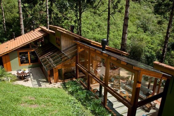 Casas de Vidro no Meio da Floresta: Integração Total com a Natureza 9 Casas de Vidro no Meio da Floresta: Integração Total com a Natureza