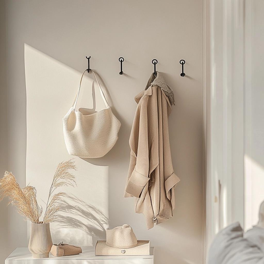 As 6 Melhores Soluções para Organizar seu Quarto com Ganchos de Parede 8 Ganchos de Parede: 6 Soluções para Manter o Quarto Organizado