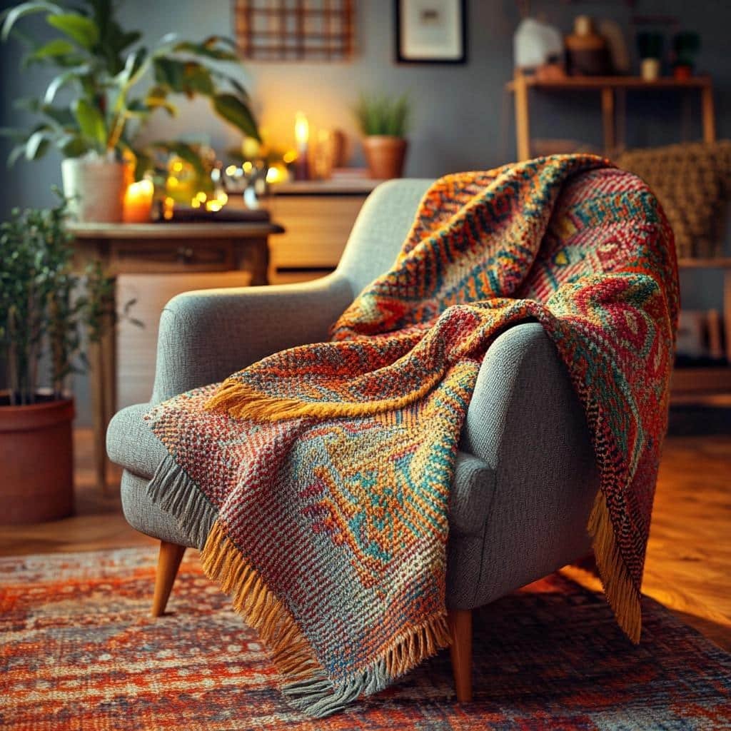 Como Colocar Manta em Poltrona: Dicas para Decorar com Estilo 1 Como Colocar Manta em Poltrona: Dicas para Decorar com Estilo