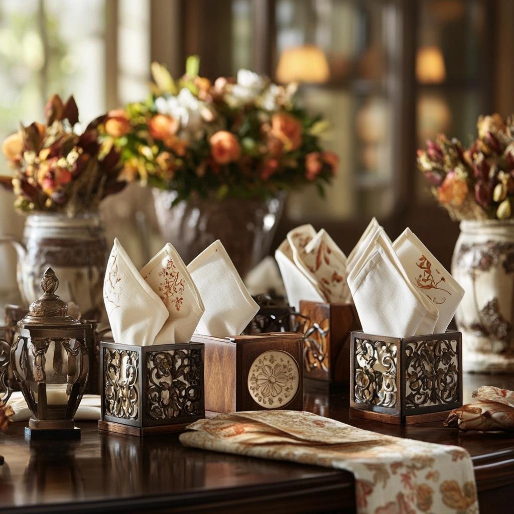 Dicas e Tipos de Porta-Guardanapos para uma Mesa Elegante 3 Dicas e Tipos de Porta-Guardanapos para uma Mesa Elegante