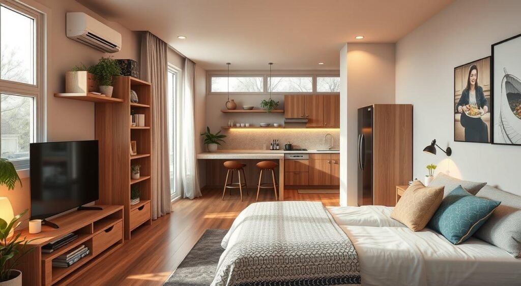 Dicas de Decoração para Ambientes Integrados com Quarto e Cozinha