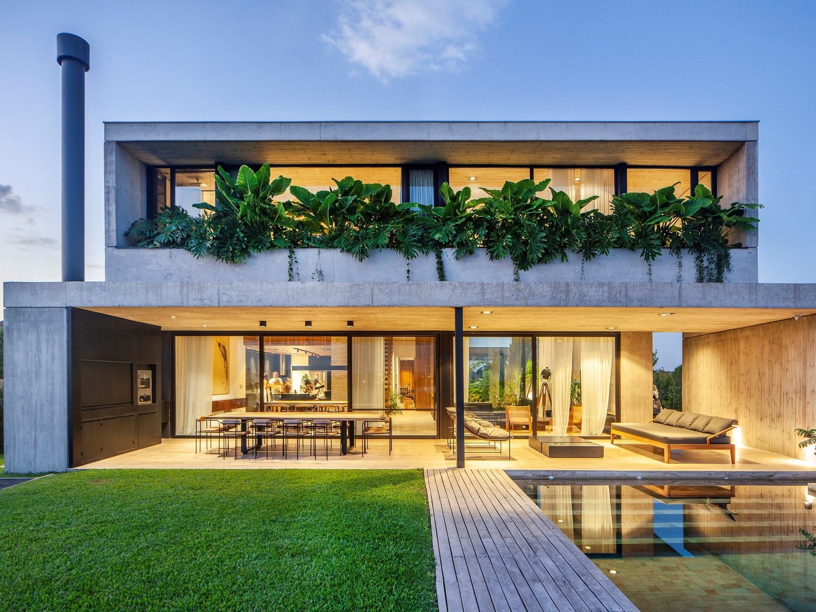 Casas Modernas de Concreto Aparente: 10 Projetos Sofisticados