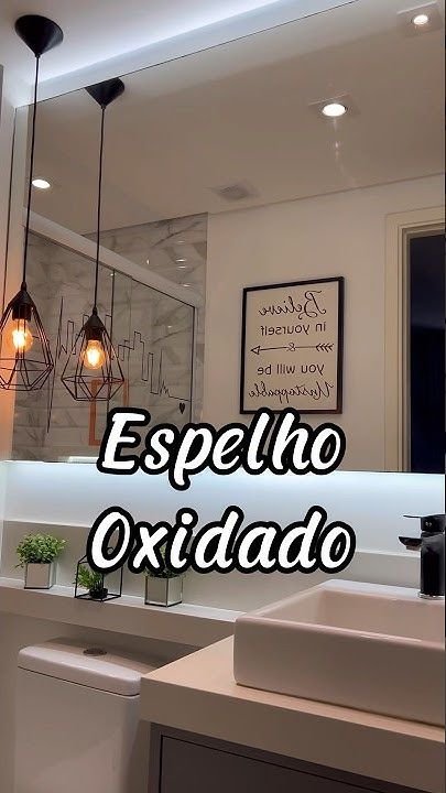 10 Formas Criativas de Ampliar Seu Banheiro com Espelhos 8 Espelho de Parede: 8 Formas de Ampliar Seu Banheiro com Estilo