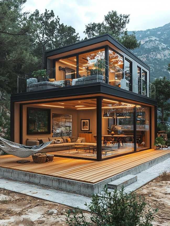 Casas Incríveis com Arquitetura de Contêineres: 10 Exemplos Criativos 6 Casas Incríveis com Arquitetura de Contêineres: 10 Exemplos Criativos