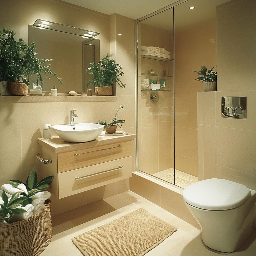 As 5 Melhores Soluções para Banheiros Pequenos 6 5 Banheiros Pequenos: Ideias de Decoração e Funcionalidade