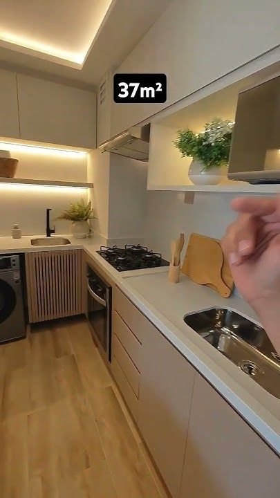 5 Tendências Inovadoras para Cozinhas em Apartamentos Compactos 7 3 Ideias Criativas para Cozinhas Planejadas em Apartamentos Pequenos