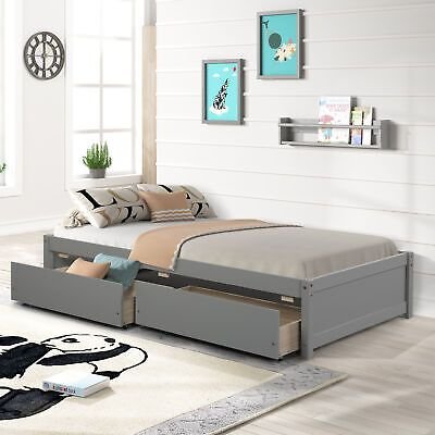 As 5 Melhores Soluções de Cama de Solteiro com Gavetas para Quartos Pequenos 4 5 Soluções de Cama de Solteiro com Gavetas para Quartos Pequenos