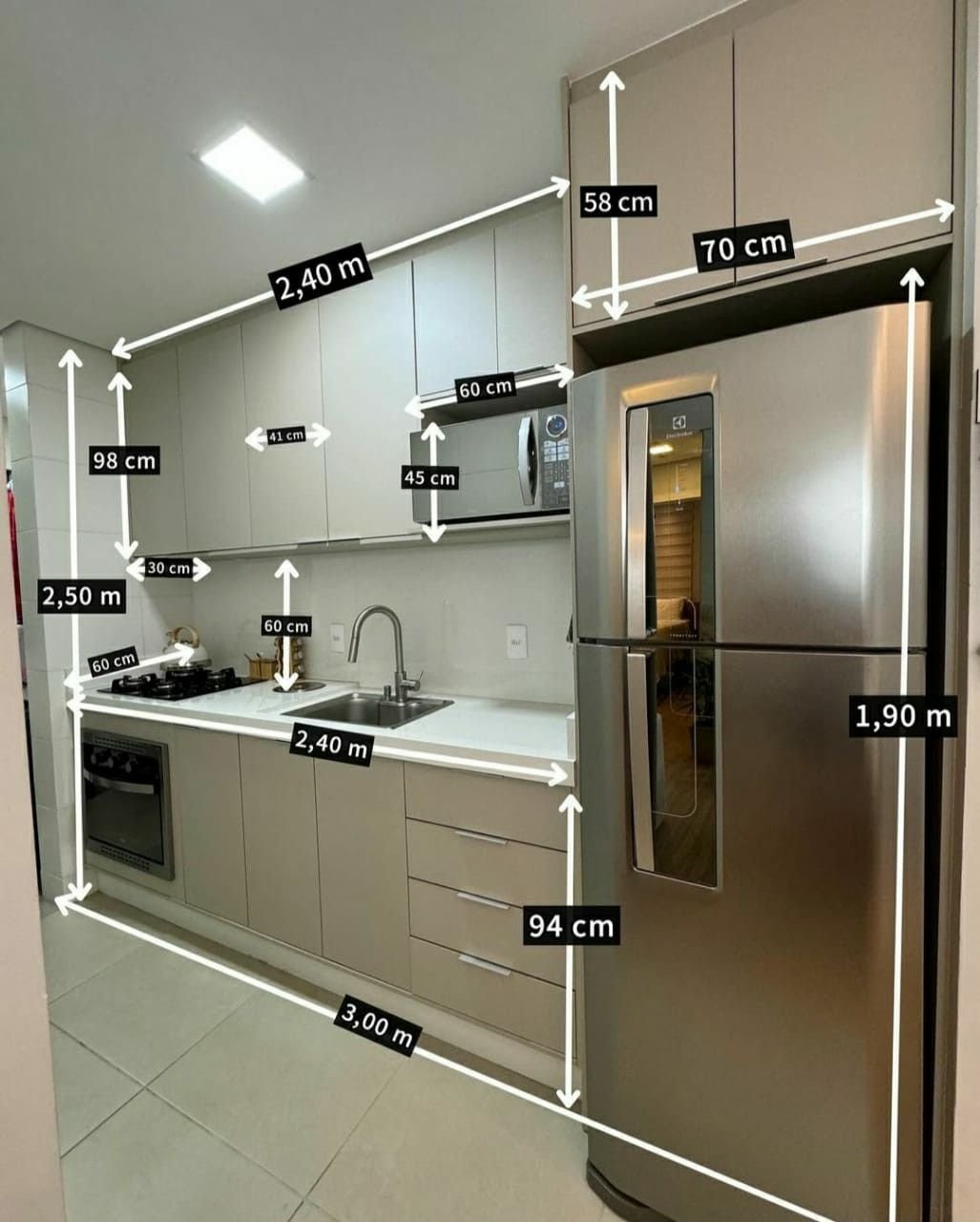 5 Soluções de Móveis Planejados para Cozinhas Pequenas