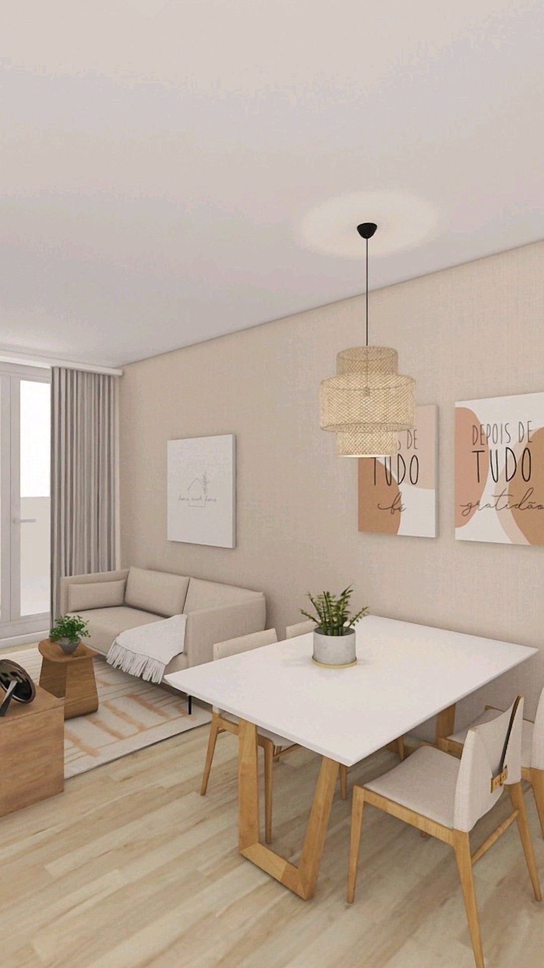 As 5 Melhores Estratégias para Integrar Mesas de Jantar em Salas Pequenas 2 5 Soluções para Integrar Mesas de Jantar em Salas Pequenas