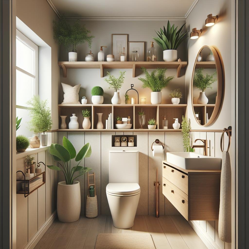5 Ideias de Decoração para Banheiros Pequenos 1 5 Ideias de Decoração para Banheiros Pequenos