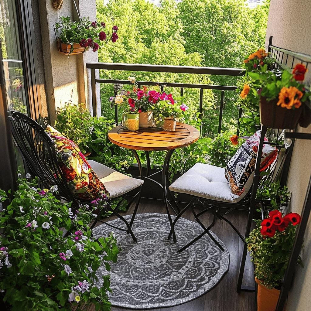 5 Móveis Essenciais para Varandas Pequenas