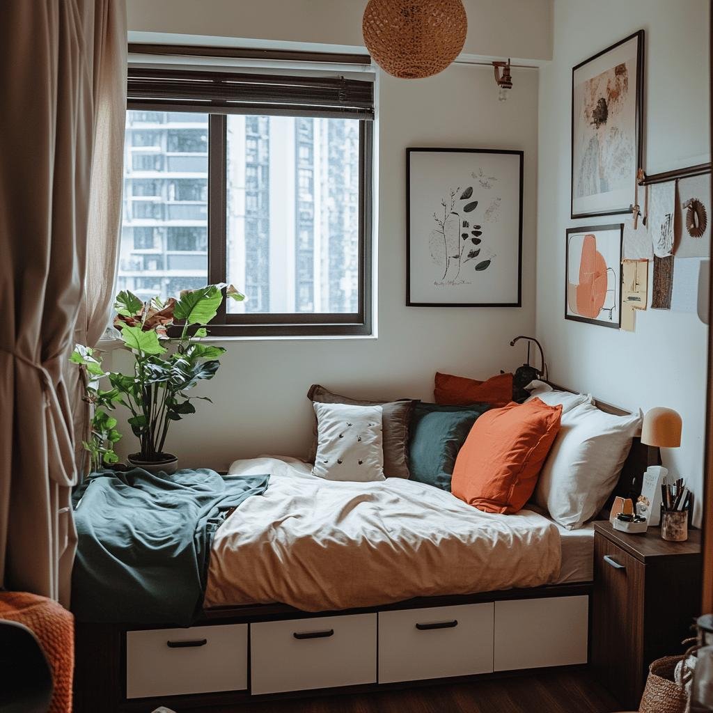 As 5 Melhores Soluções de Camas de Solteiro com Gavetas para Espaços Pequenos 6 5 Soluções de Camas de Solteiro com Gavetas para Quarto Pequeno