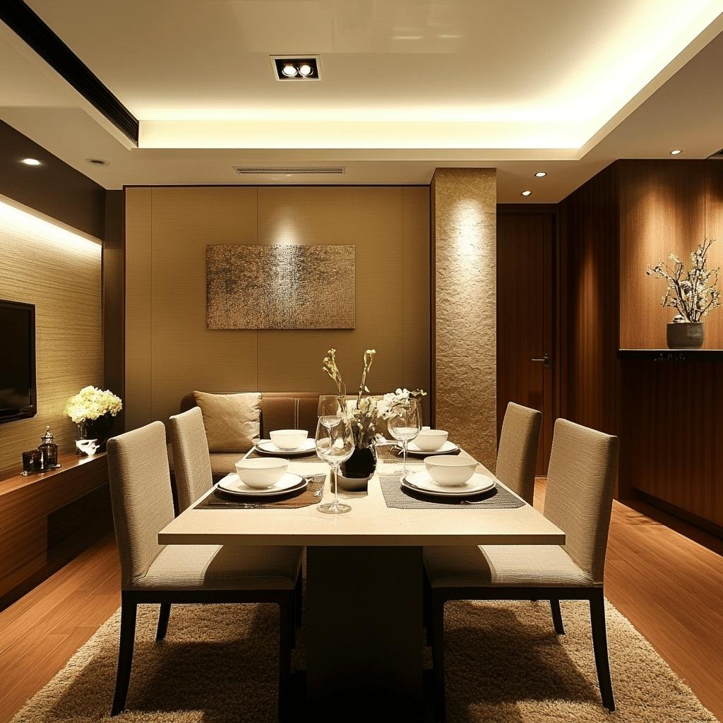 As 5 Melhores Estratégias para Integrar Mesas de Jantar em Salas Pequenas 6 5 Soluções para Integrar Mesas de Jantar em Salas Pequenas