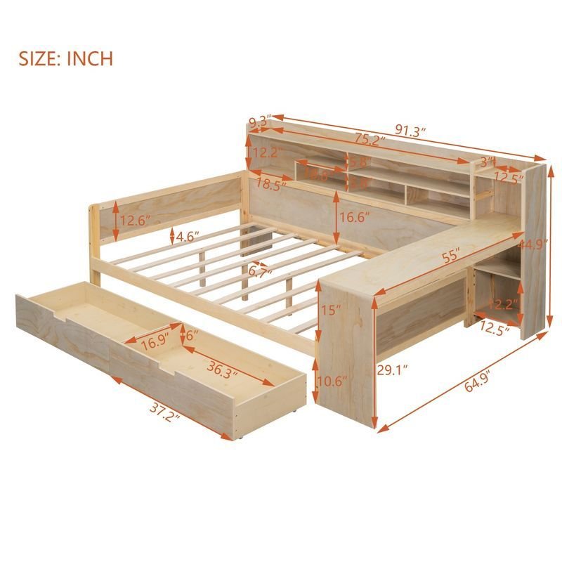 As 5 Melhores Soluções de Cama de Solteiro com Gavetas para Quartos Pequenos 2 5 Soluções de Cama de Solteiro com Gavetas para Quartos Pequenos
