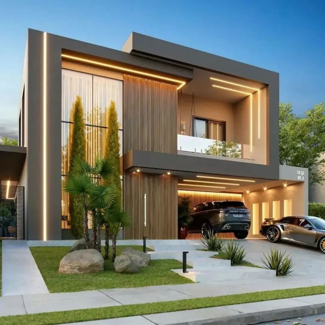 10 Casas Modernas com Design Inovador para Inspirar Seu Próximo Projeto 2 10 Casas Modernas com Design Inovador para Inspirar Seu Próximo Projeto