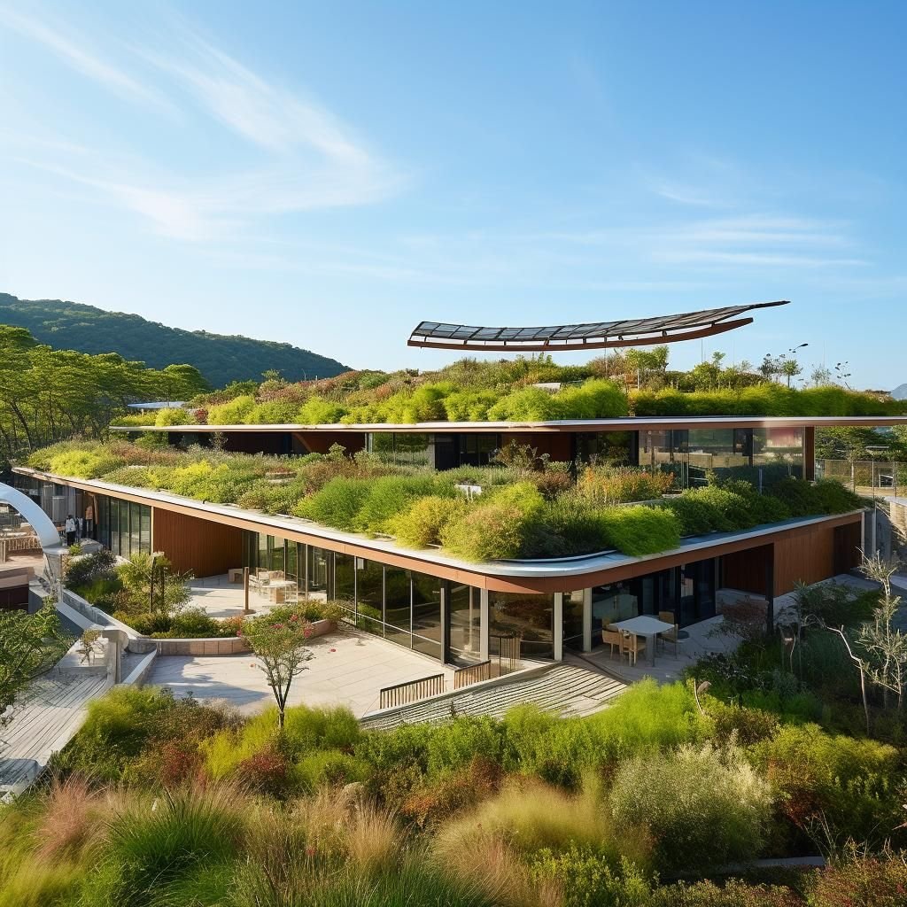 Casas Modernas com Telhado Verde: Beleza e Sustentabilidade