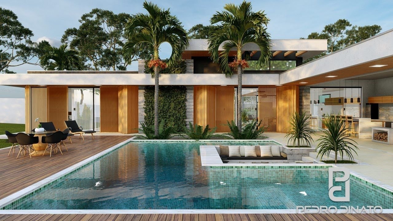 10 Casas de Luxo com Arquitetura Inspirada em Resorts