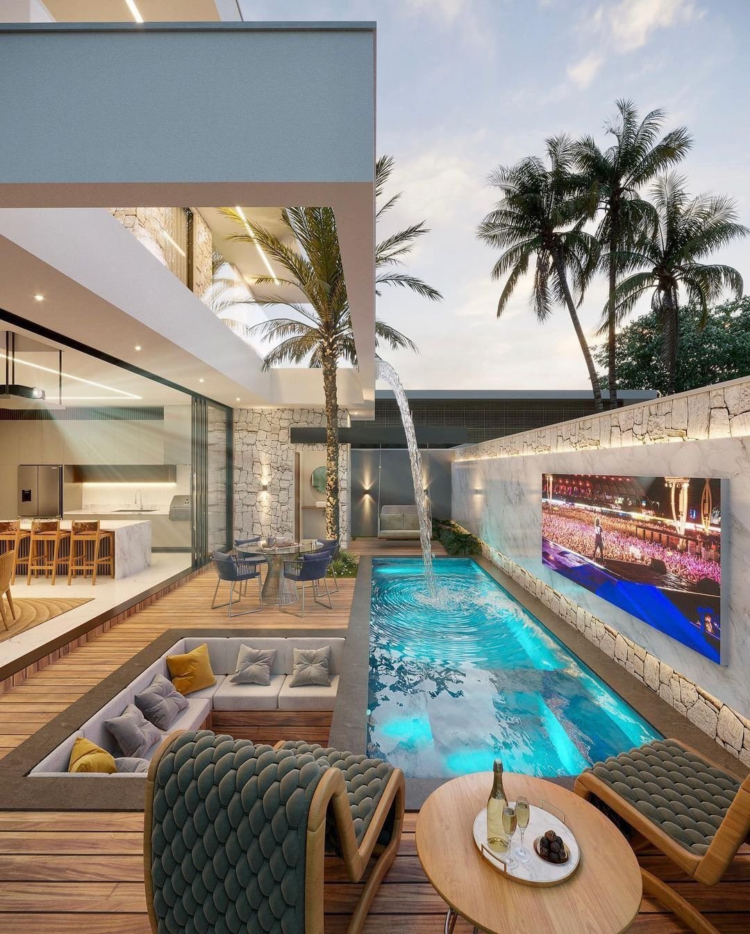 10 Casas de Luxo com Arquitetura Inspirada em Resorts