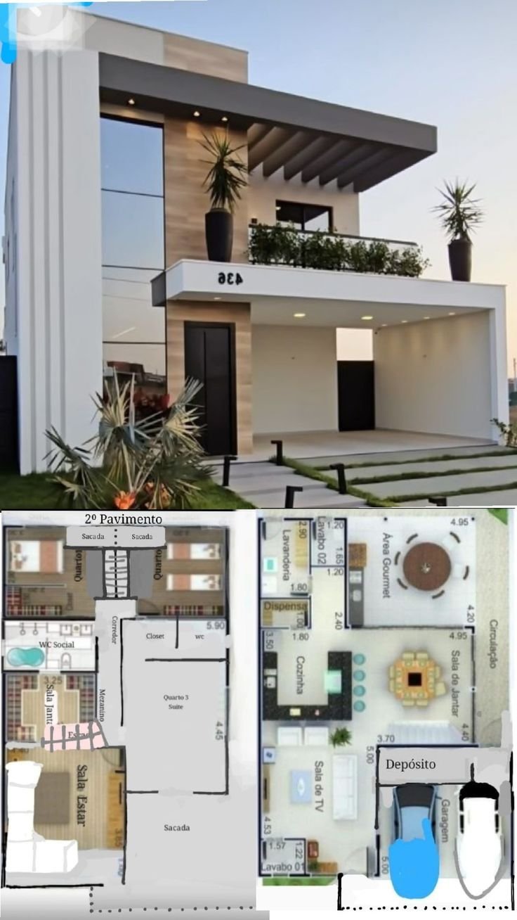 10 Casas Modernas com Pé-Direito Duplo para Mais Amplitude