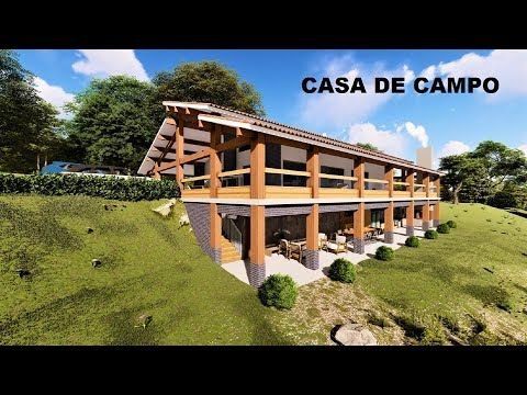 Casas de Campo com Varandas Espetaculares para Relaxar 4 Casas de Campo com Varandas Espetaculares para Relaxar