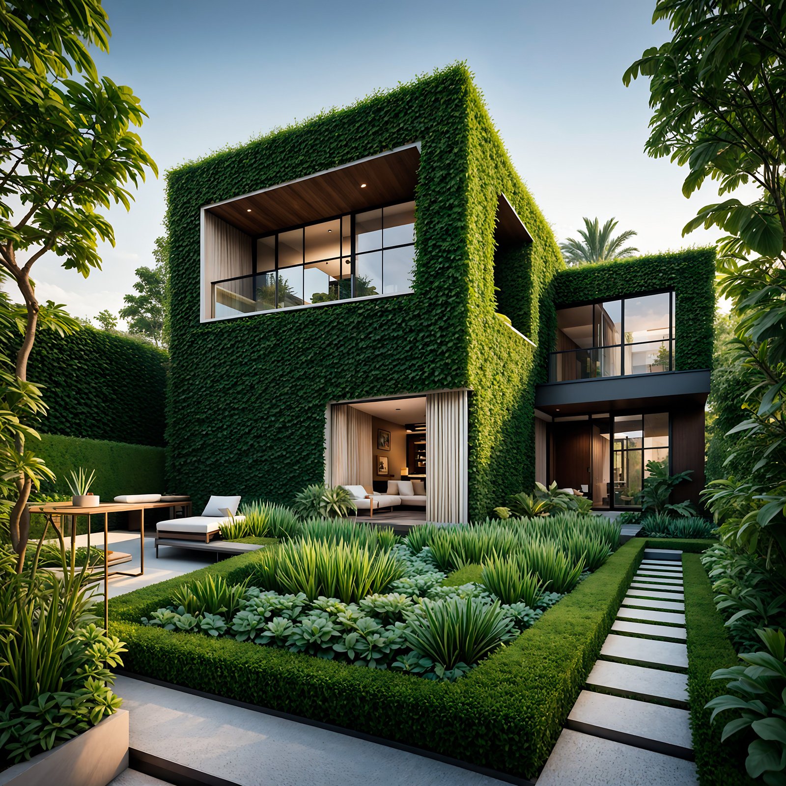 Casas Modernas com Telhado Verde: Beleza e Sustentabilidade