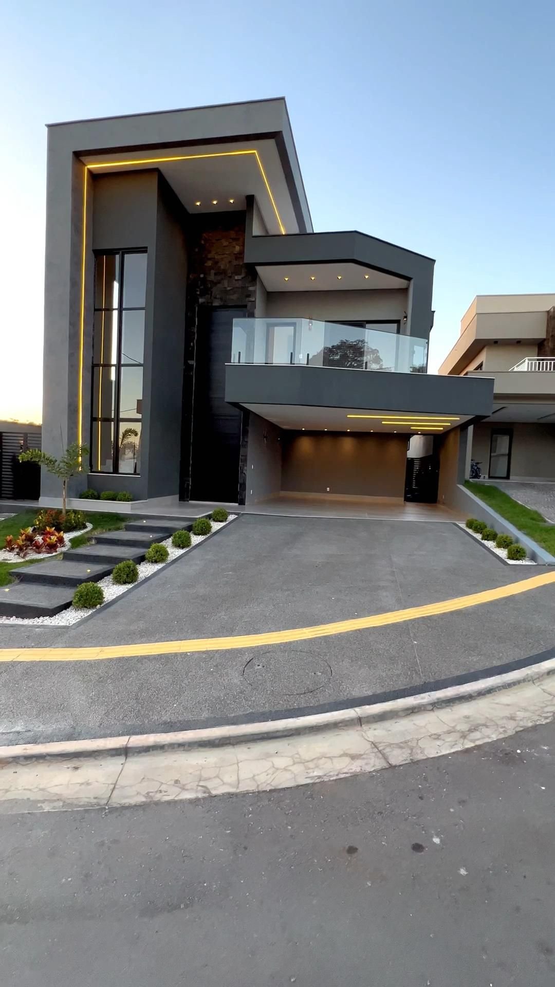 10 Casas Modernas com Fachadas Sofisticadas e Criativas 5 10 Casas Modernas com Fachadas Sofisticadas e Criativas