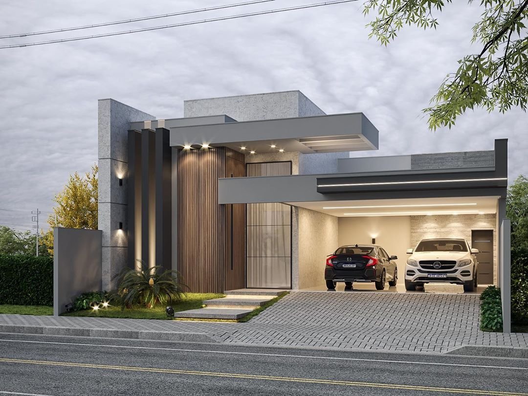 Casas Modernas Inteligentes: 10 Projetos com Automação Residencial 5 Casas Modernas Inteligentes: 10 Projetos com Automação Residencial