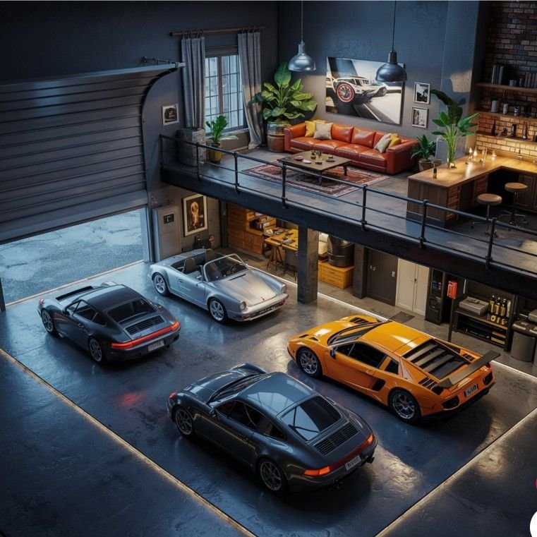 Casas de Luxo com Garagem para Supercarros: 10 Projetos de Alto Padrão