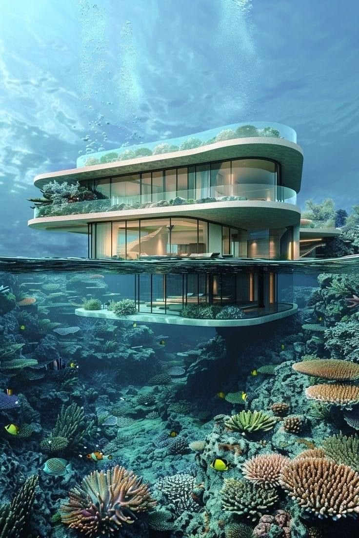 Casas Incríveis no Meio do Oceano: 10 Projetos de Tirar o Fôlego