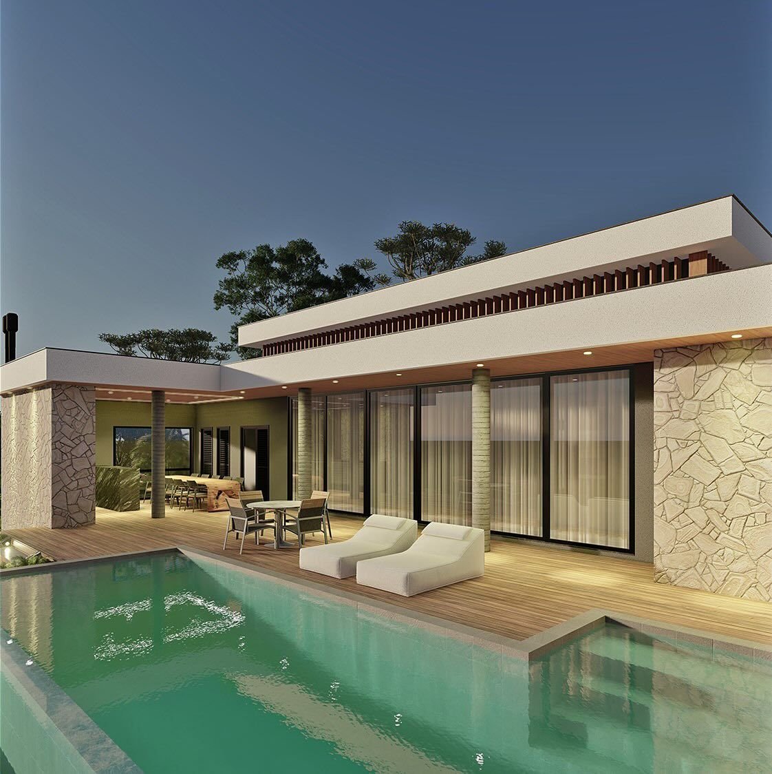 Casas de Campo com Pé-direito Alto para Mais Luz e Amplitude 3 Casas de Campo com Pé-direito Alto para Mais Luz e Amplitude