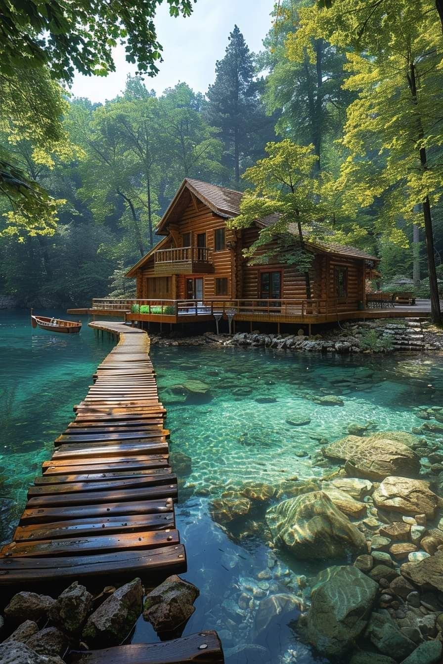 Casas de Campo com Lago Privativo: 10 Refúgios Naturais