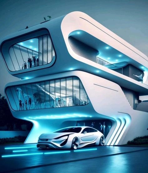 Casas Futuristas com Design Arrojado e Tecnologia Avançada 4 Casas Futuristas com Design Arrojado e Tecnologia Avançada