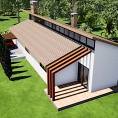 Casas Futuristas com Telhados Solares Integrados 4 Casas Futuristas com Telhados Solares Integrados