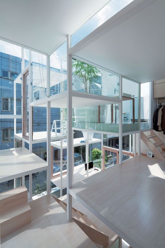 Casas Futuristas de Vidro Suspensas no Ar