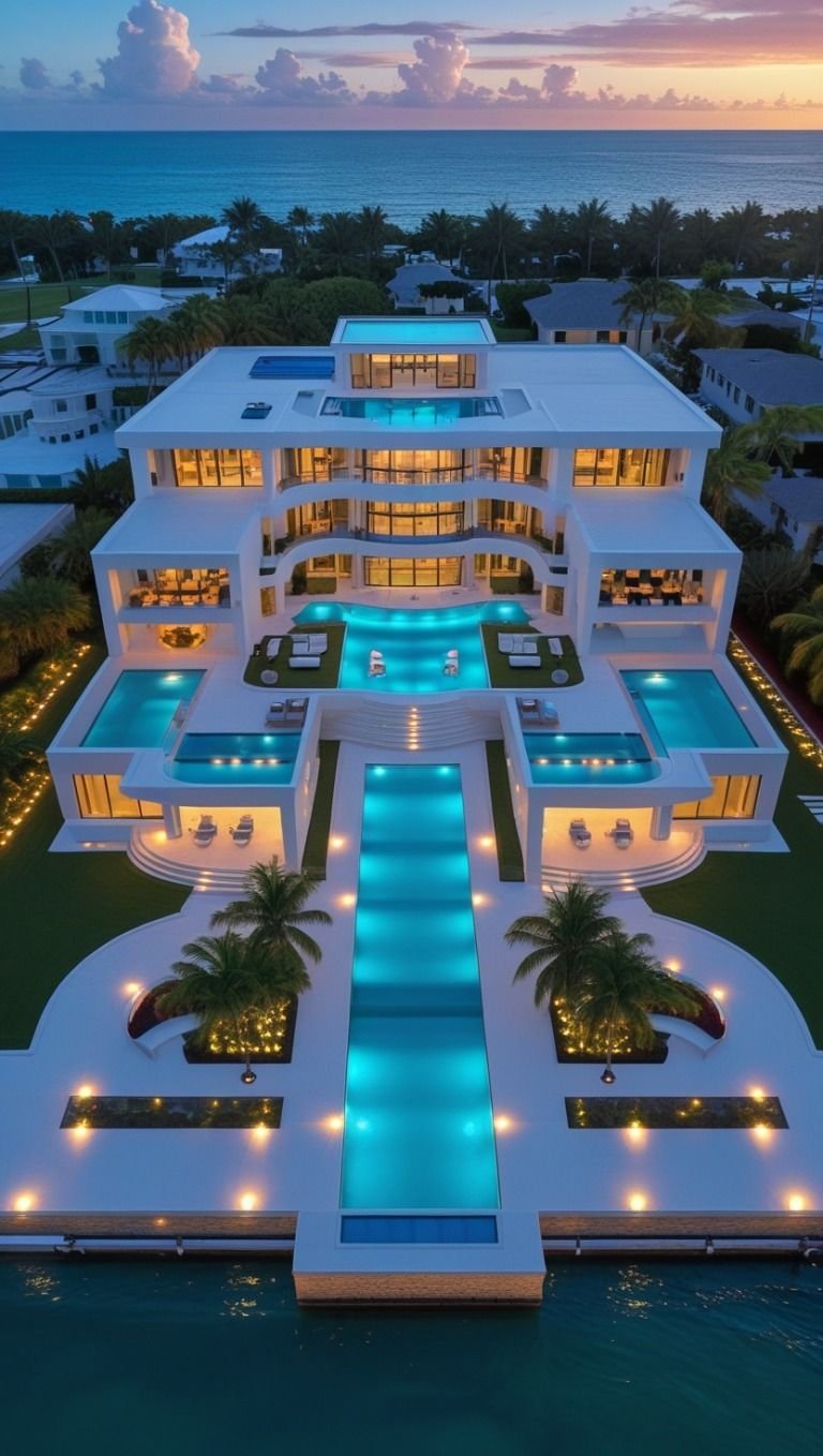 Casas Incríveis Construídas em Ilhas Privadas: 10 Projetos de Luxo 4 Casas Incríveis Construídas em Ilhas Privadas: 10 Projetos de Luxo