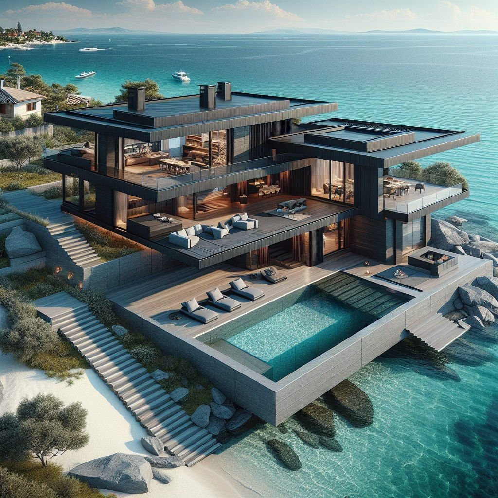 Casas Incríveis no Meio do Oceano: 10 Projetos de Tirar o Fôlego
