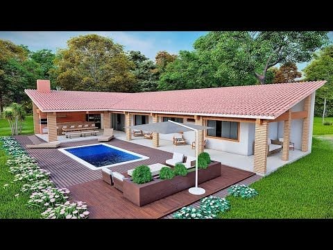 Casas de Campo com Piscina Natural: 10 Projetos Sustentáveis 5 Casas de Campo com Piscina Natural: 10 Projetos Sustentáveis