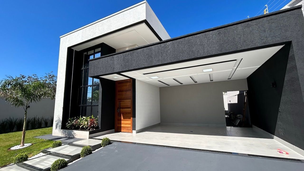 Casas de Luxo com Garagem para Supercarros: 10 Projetos de Alto Padrão